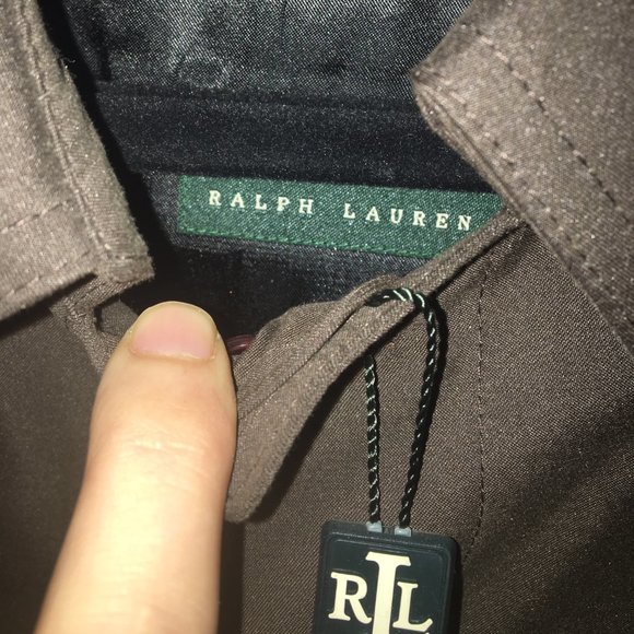 NWT Mens Ralph Lauren Classic Rain/Trench Coat Size 38R - Picture 4 of 6